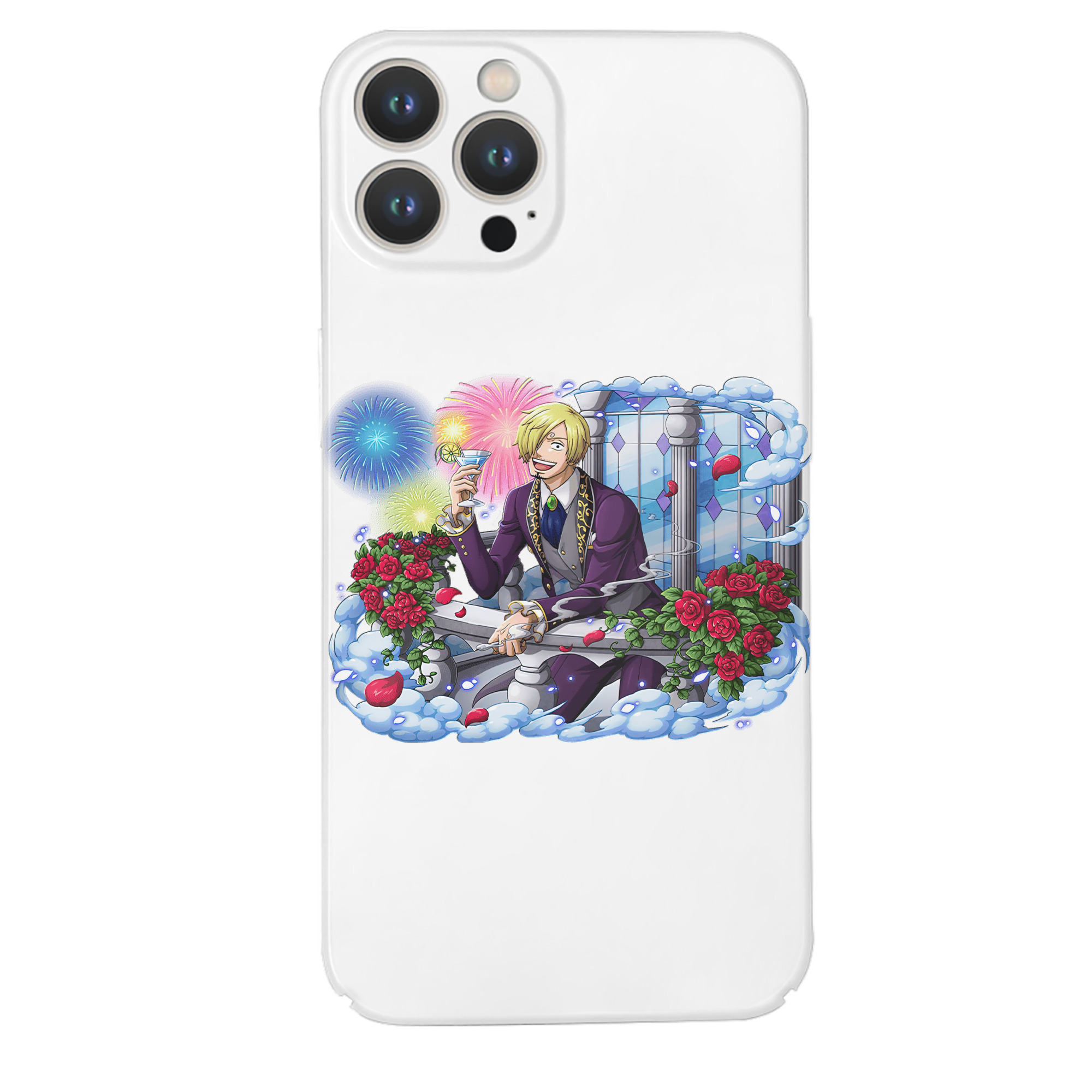 （画像用） ワンピース サンジ ONE PIECE Sanji 【iPhone 14シリーズ対応】ハードケース